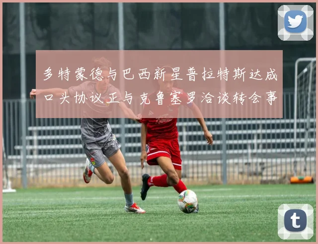 多特蒙德与巴西新星普拉特斯达成口头协议正与克鲁塞罗洽谈转会事宜