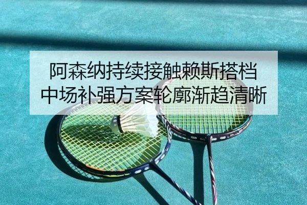 阿森纳持续接触赖斯搭档 中场补强方案轮廓渐趋清晰